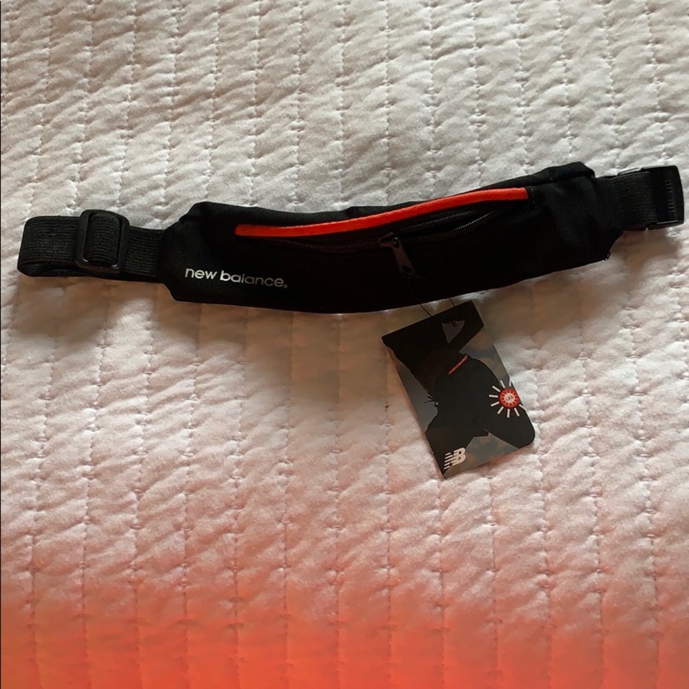 New balance zipper belt with light